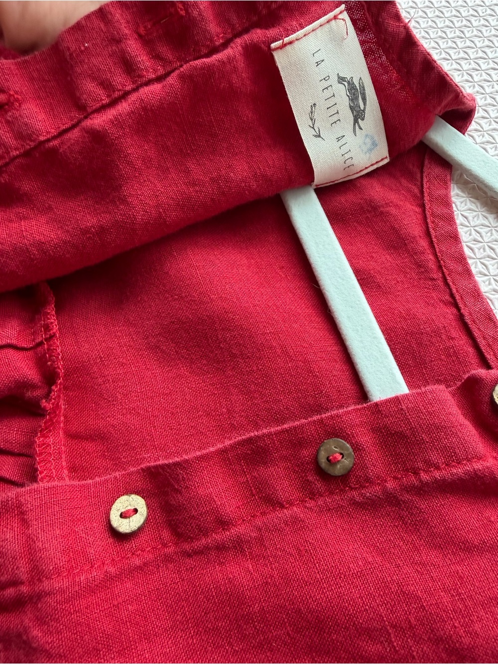 La Petite Alice Linen Dress 2-3Y - Picture 5 of 6